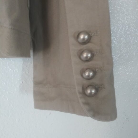 Mossimo Stretch women's size XXL tan utility jacket - Picture 8 of 15